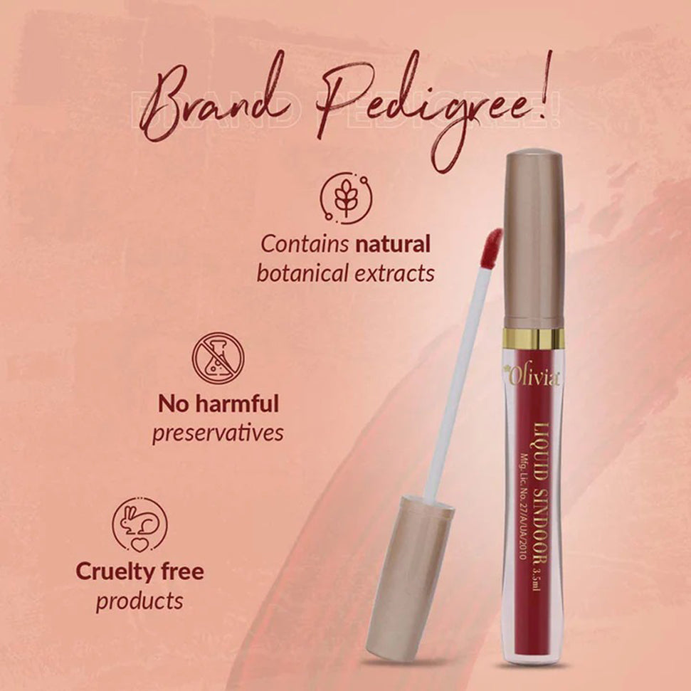 Olivia Matte Liquid Sindoor 3.5Ml