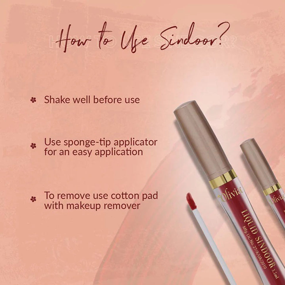 Olivia Matte Liquid Sindoor 3.5Ml