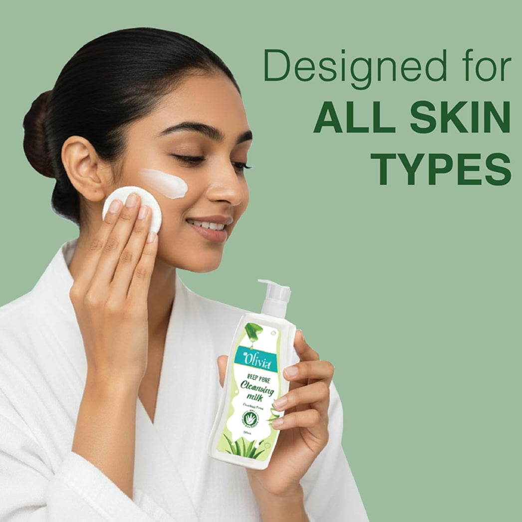Olivia Aloevera Cleansing Milk 500Ml