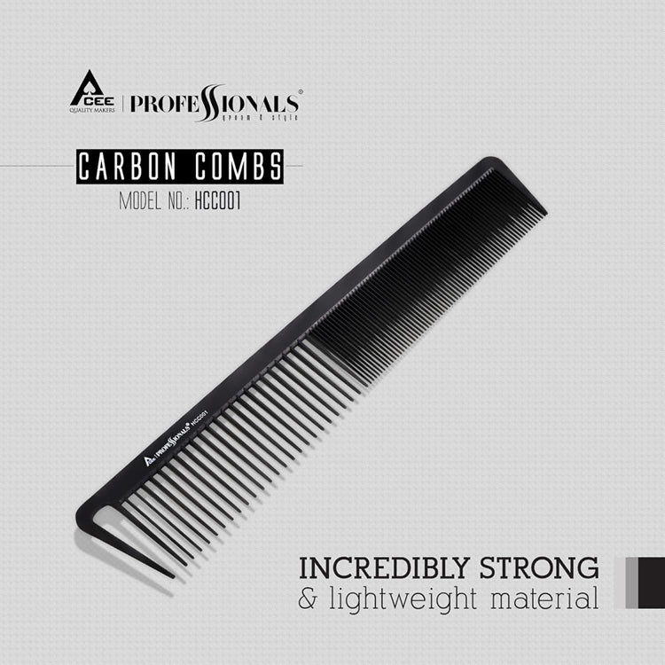 Acee Hair Carbon Comb Hcc001