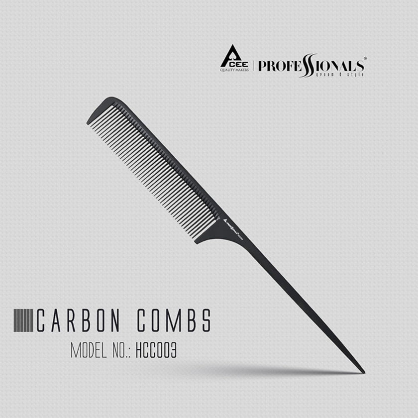 Acee Hair Carbon Comb Hcc003