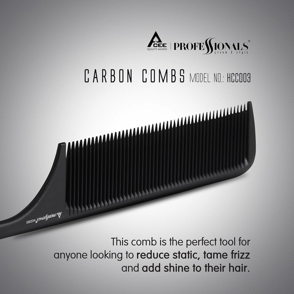 Acee Hair Carbon Comb Hcc003
