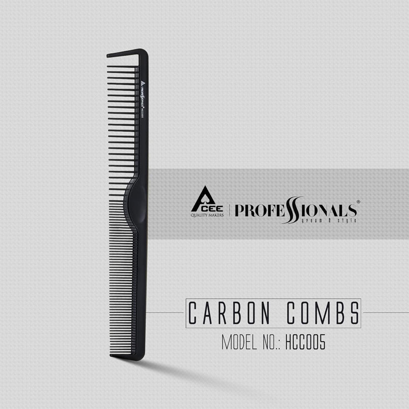 Acee Hair Carbon Comb Hcc005