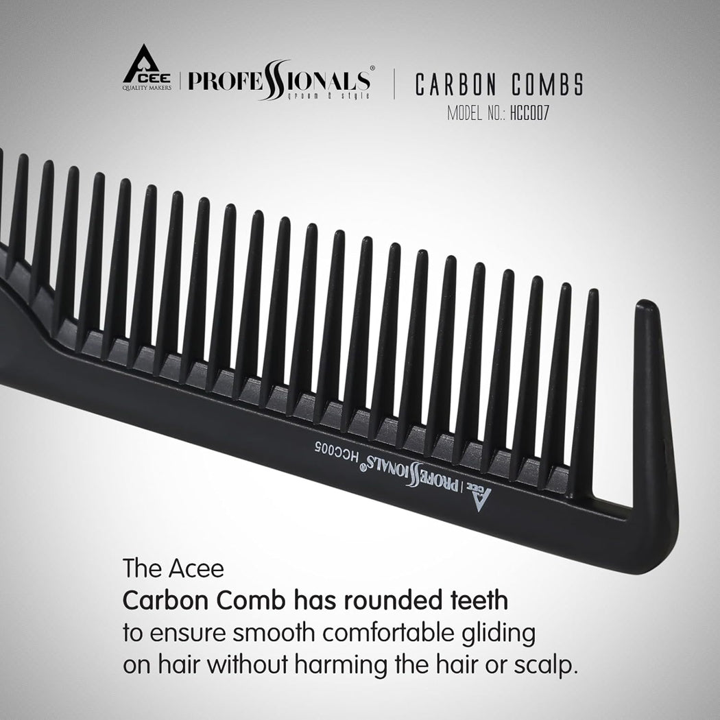 Acee Hair Carbon Comb Hcc007
