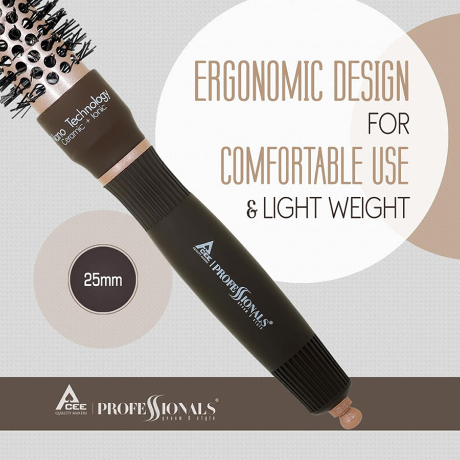 Acee Hair Round Brush Hrb 25Mm