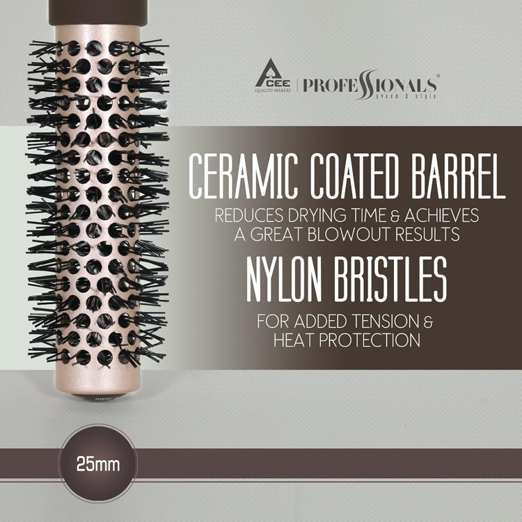 Acee Hair Round Brush Hrb 25Mm