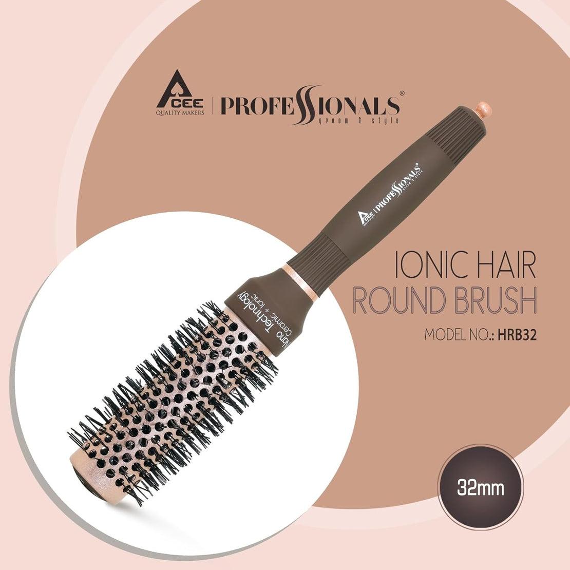 Acee Hair Round Brush Hrb 32Mm