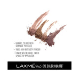 Lakme 9 To 5 Eye Color Quartet Eye Shadow 7G