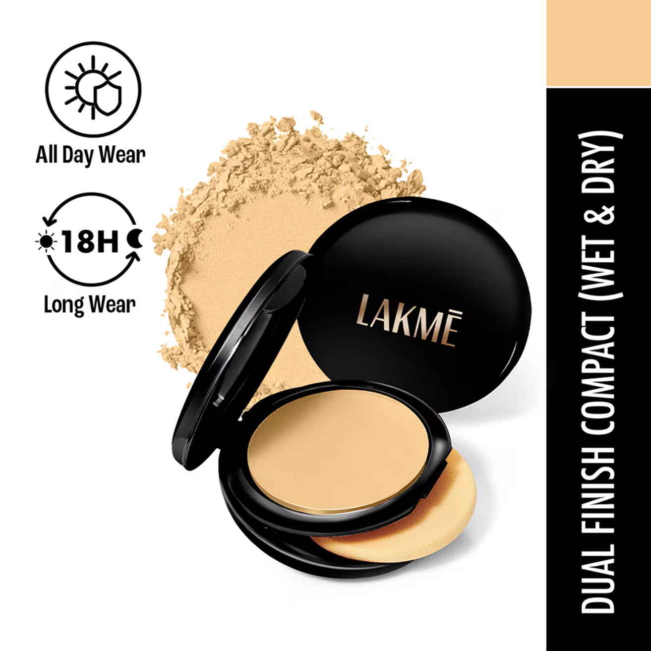 Lakme Unreal Dual Cover Pressed Powder