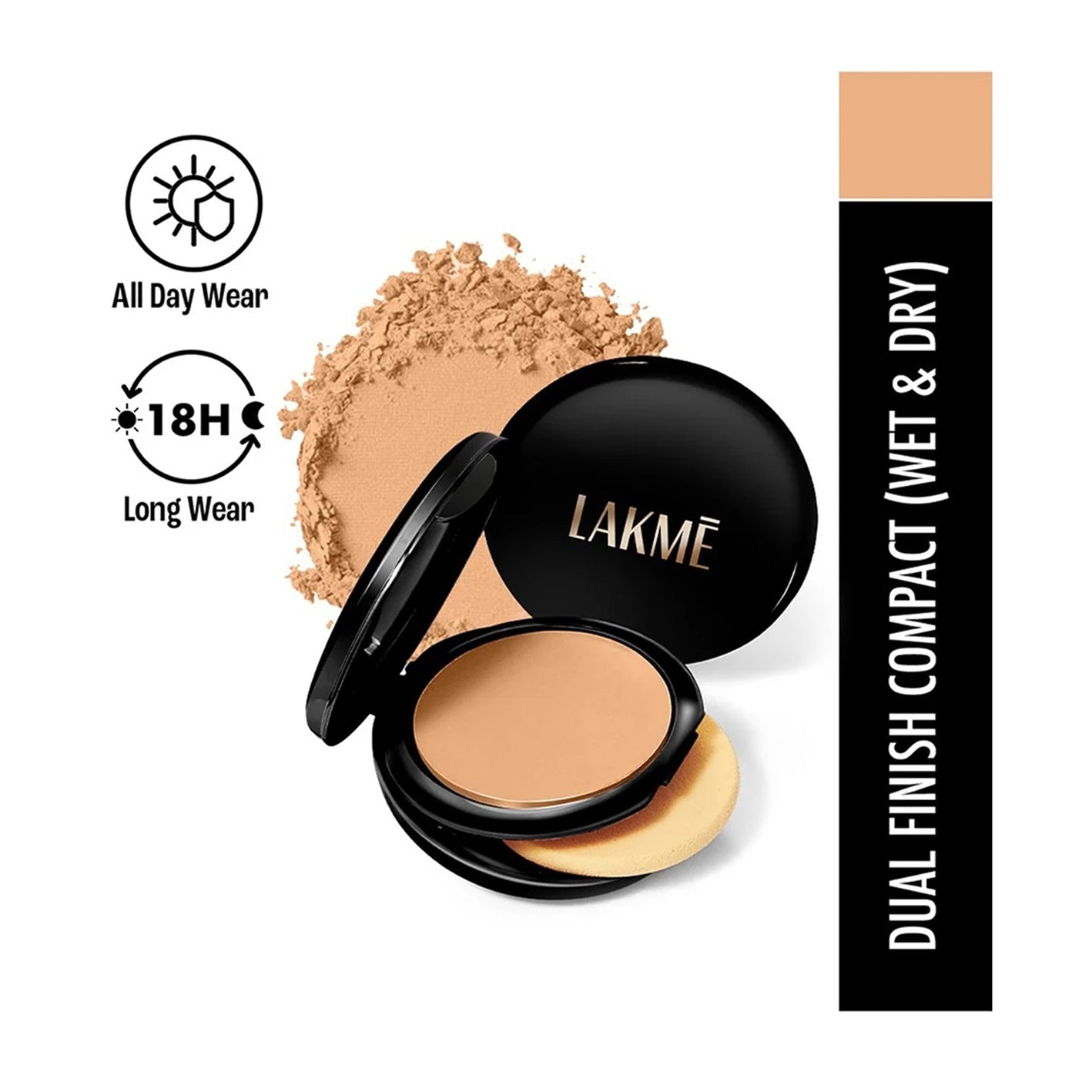 Lakme Unreal Dual Cover Pressed Powder
