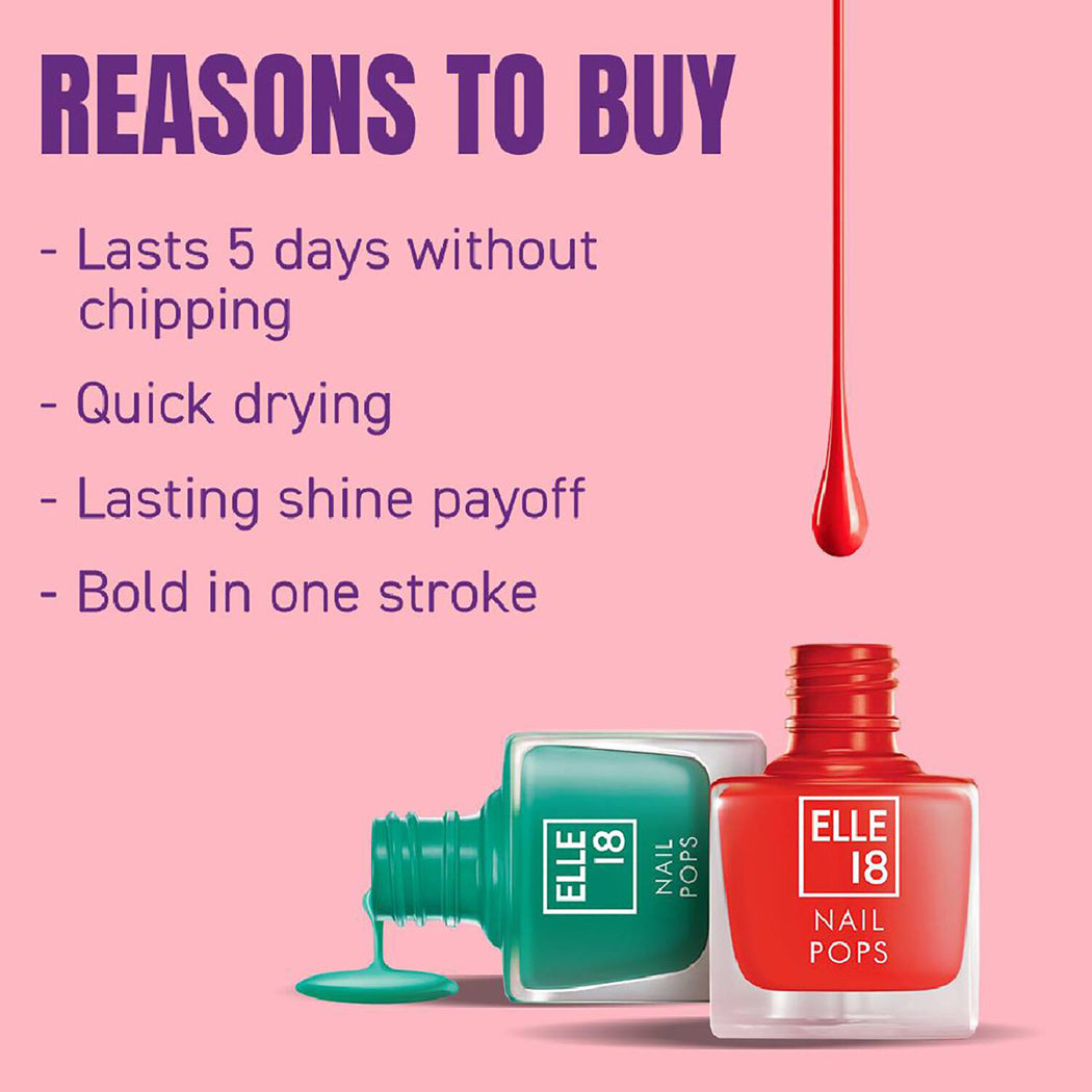 Elle 18 Nail Pops Nail Color 5Ml