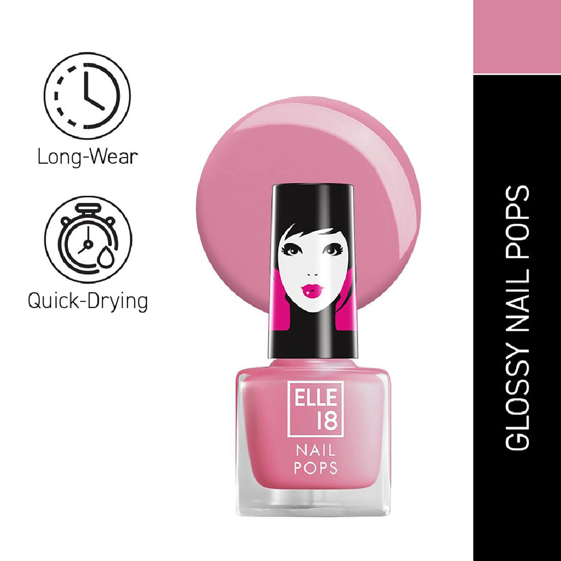 Elle 18 Nail Pops Nail Color 5Ml