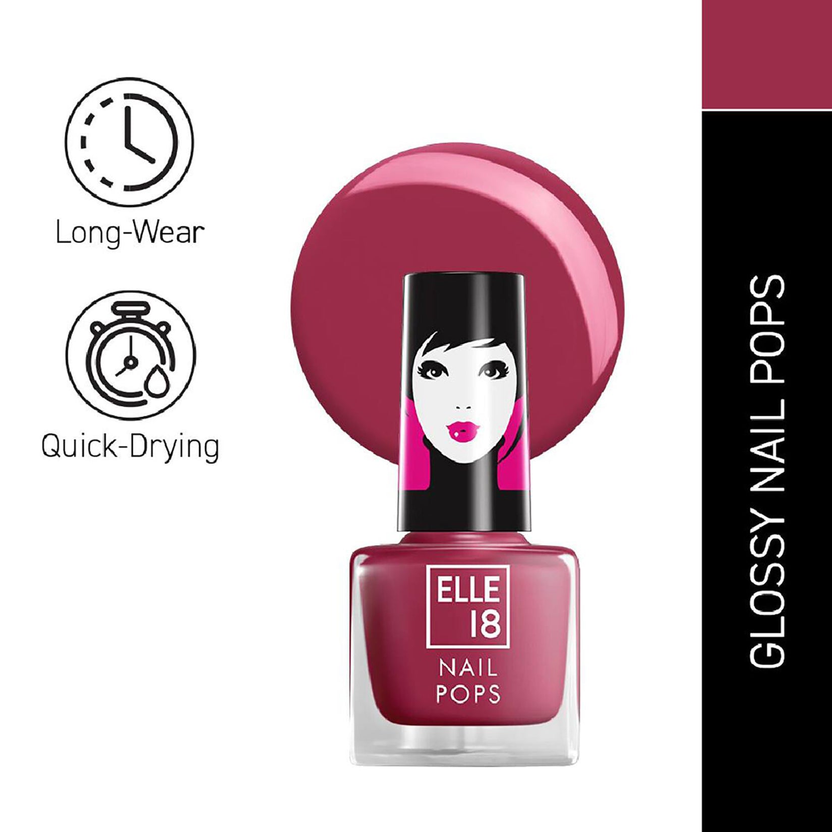 Elle 18 Nail Pops Nail Color 5Ml