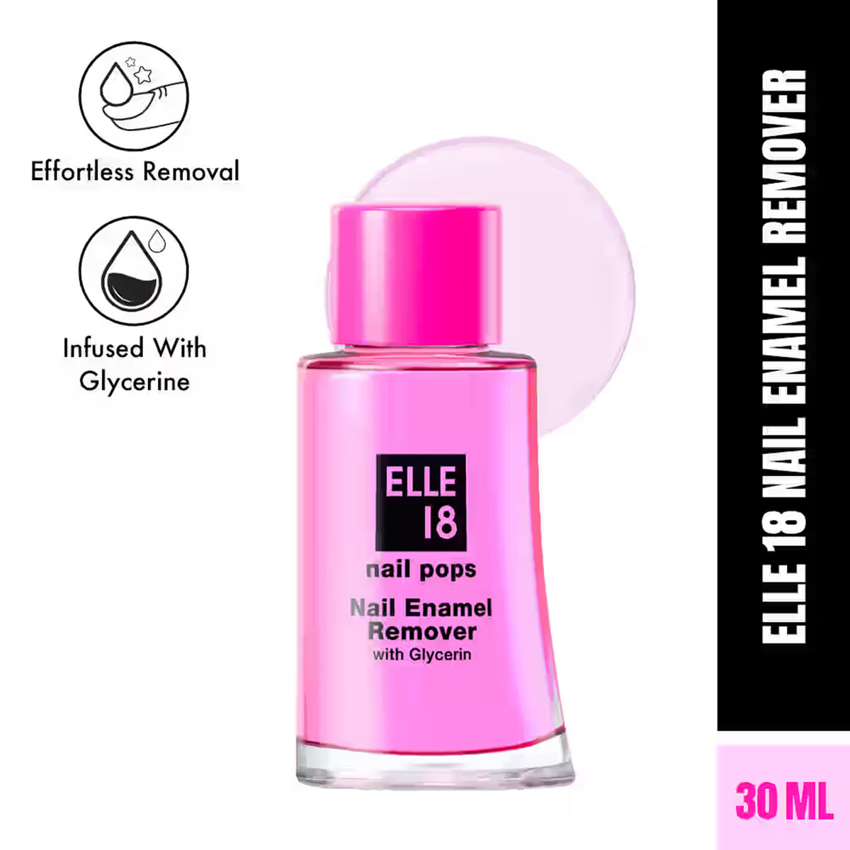 Elle 18 Nail Pops Nail Enamel Remover 30Ml