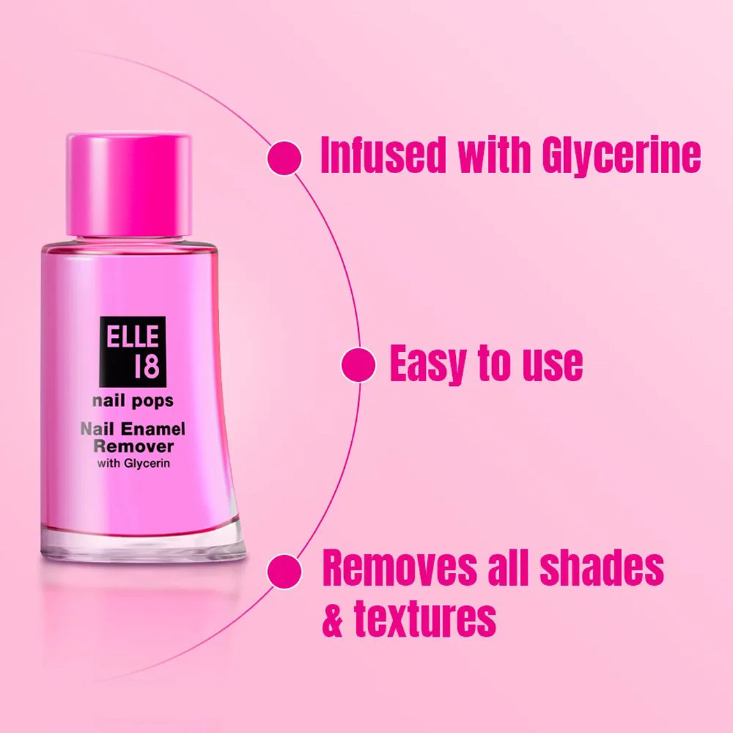 Elle 18 Nail Pops Nail Enamel Remover 30Ml