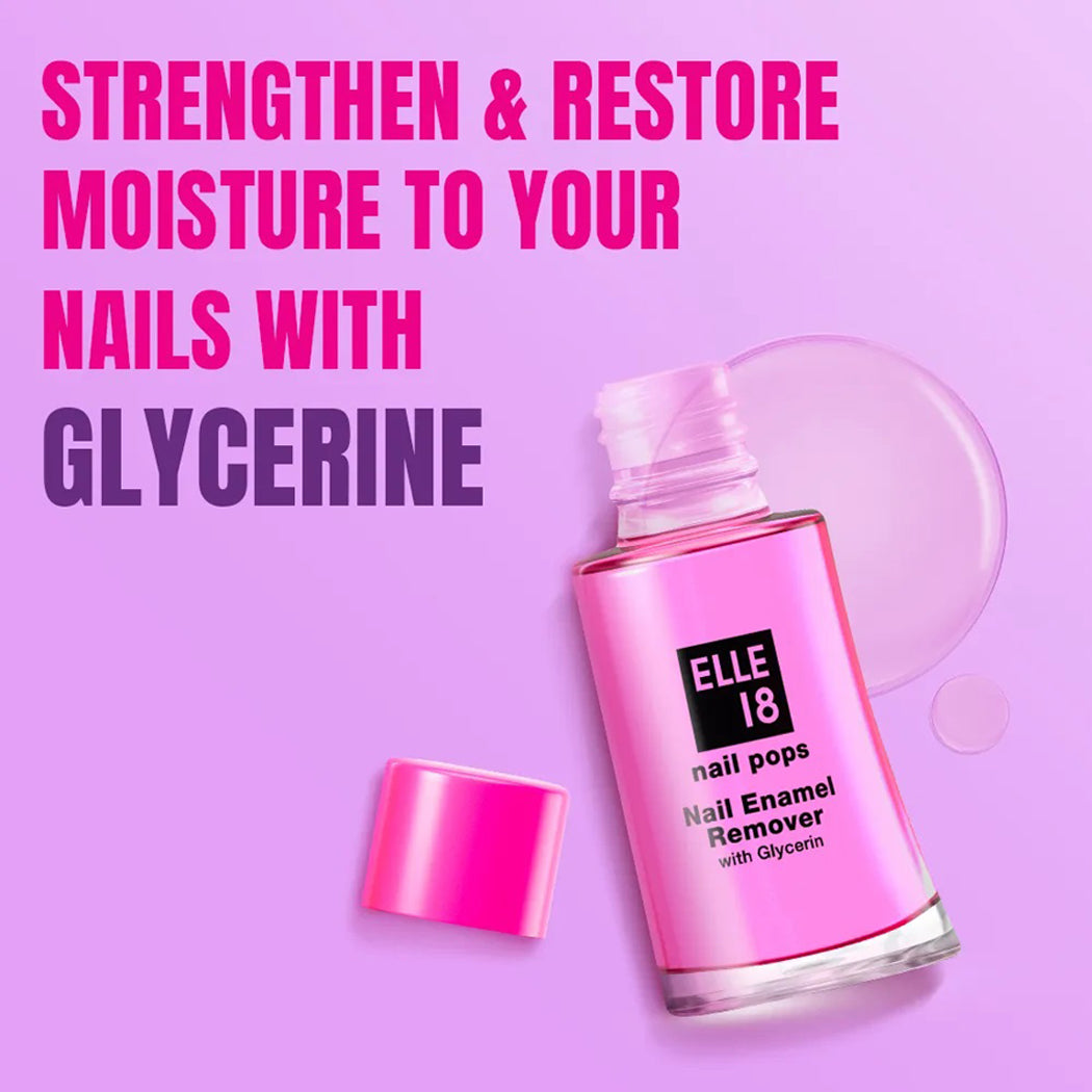 Elle 18 Nail Pops Nail Enamel Remover 30Ml