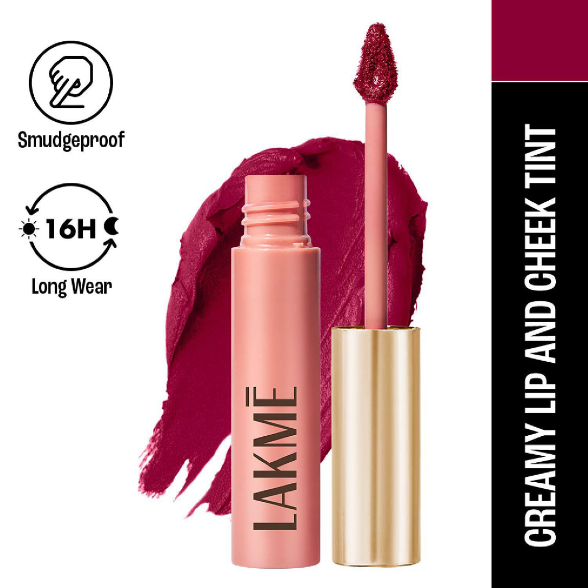 Lakme 9 To 5 Double Duty Mousse Tint For Cheek & Lips 9G