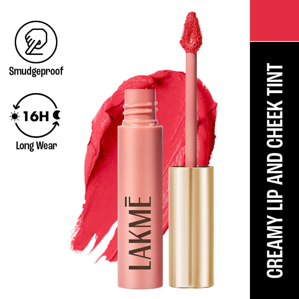 Lakme 9 To 5 Double Duty Mousse Tint For Cheek & Lips 9G