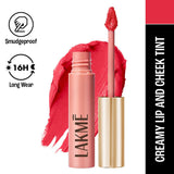 Lakme 9 To 5 Double Duty Mousse Tint For Cheek & Lips 9G