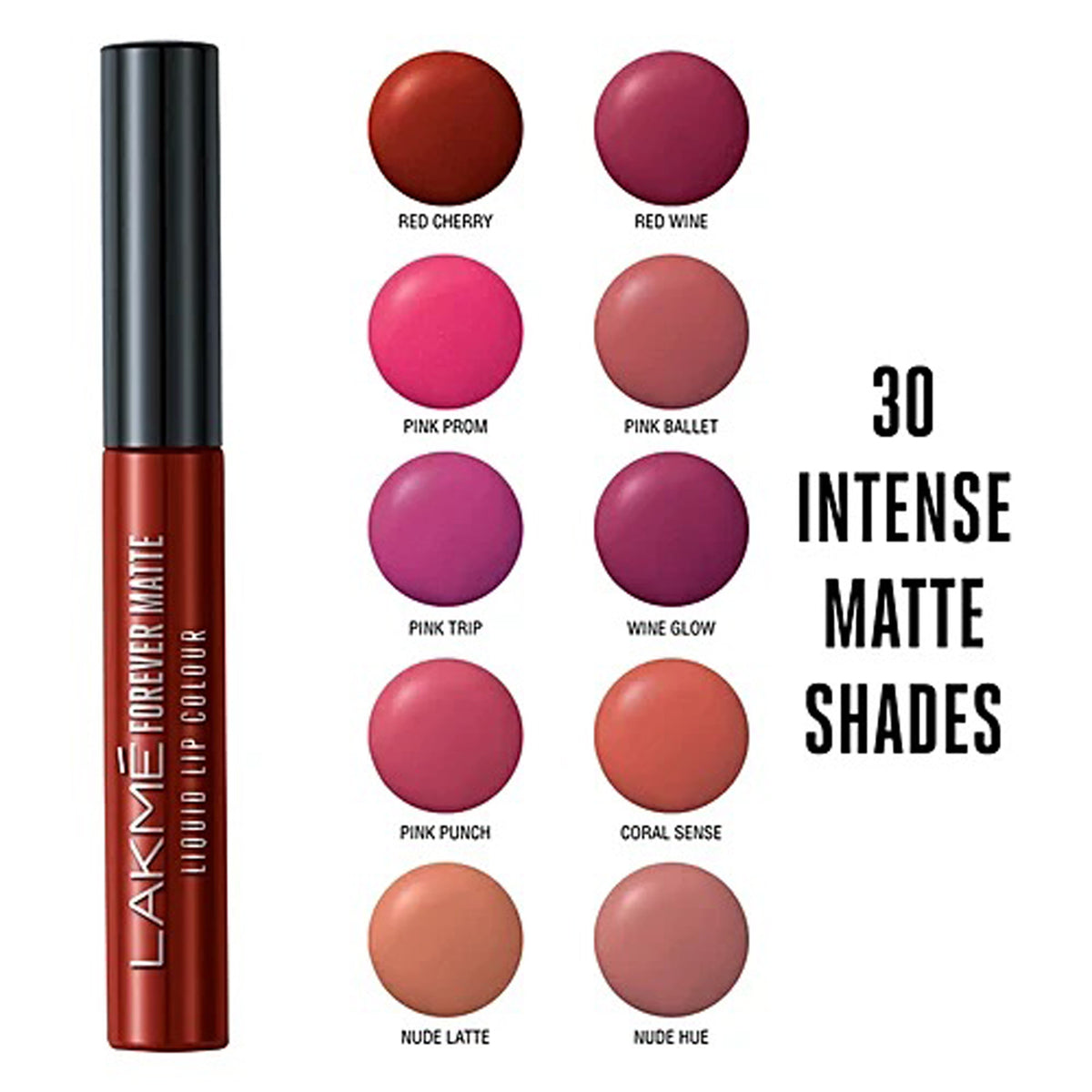 Lakme Forever Matte Liquid Lipcolor
