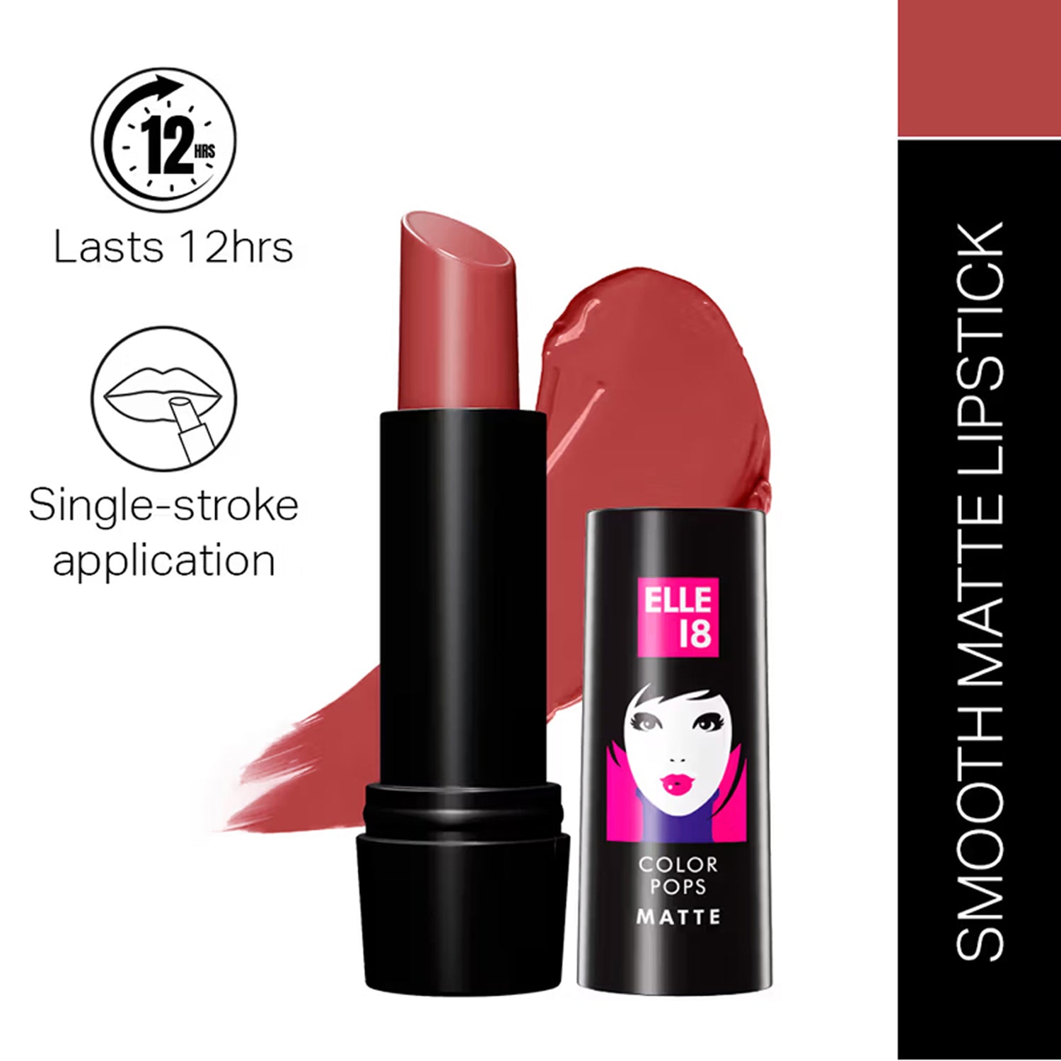 Lakme Elle 18 Color Pops Matte Lip Color 4.3G