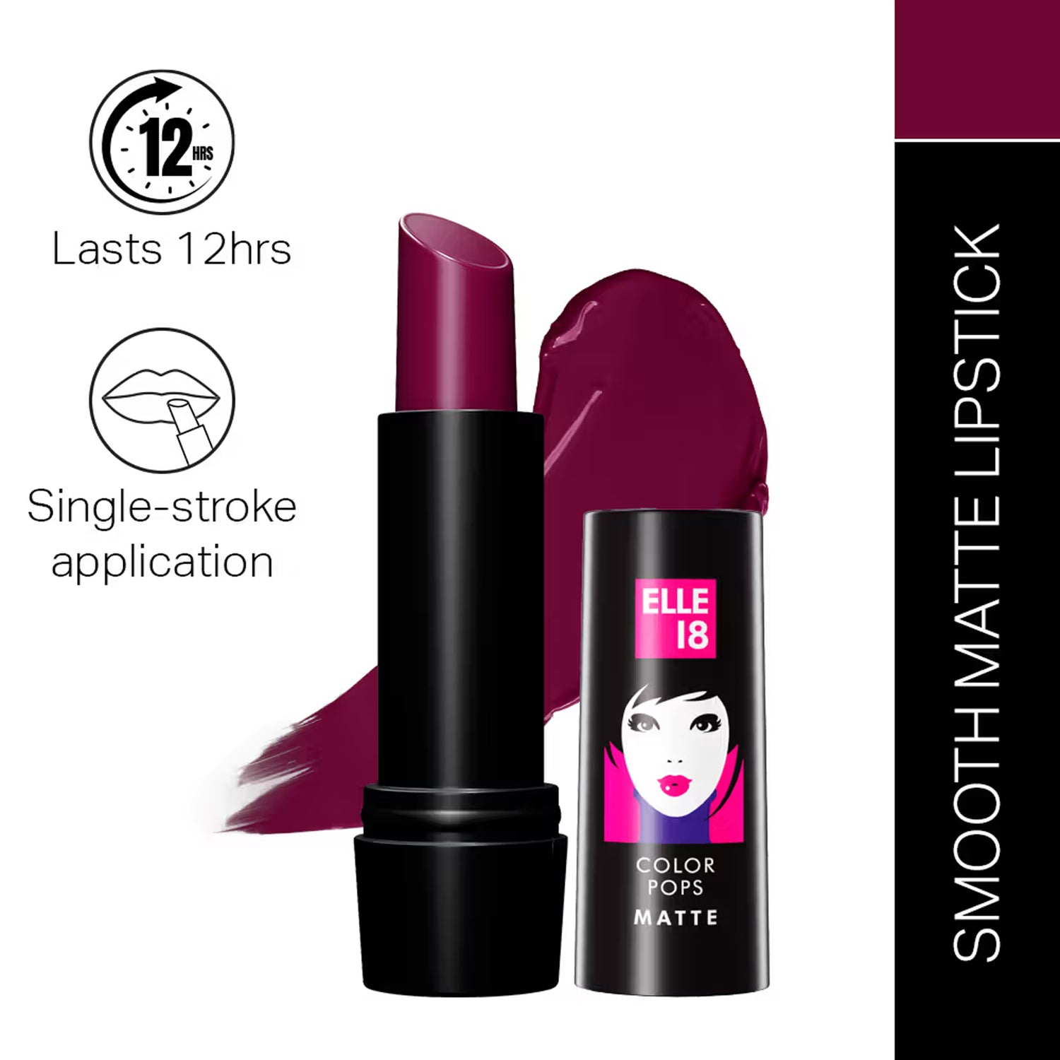 Lakme Elle 18 Color Pops Matte Lip Color 4.3G