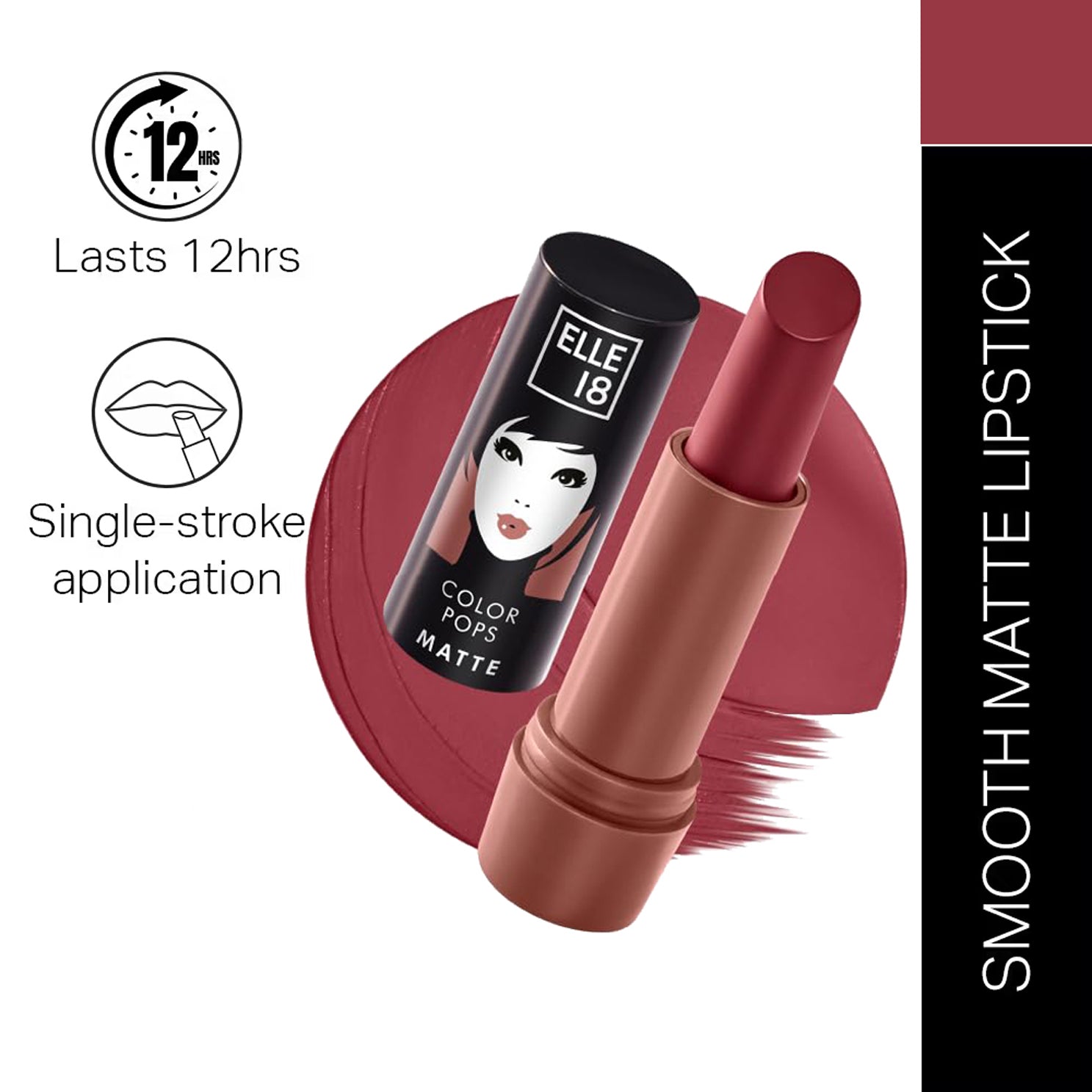 Lakme Elle 18 Color Pops Matte Lip Color 4.3G