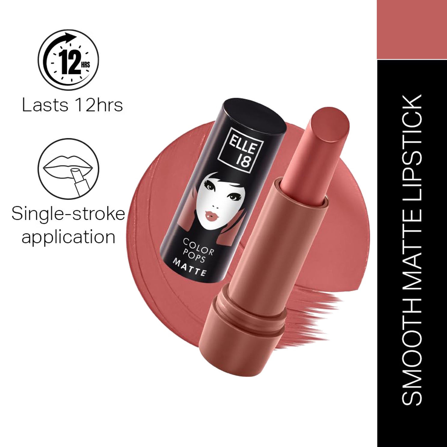 Lakme Elle 18 Color Pops Matte Lip Color 4.3G