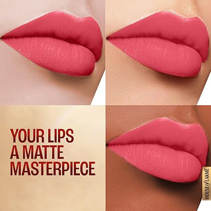 Lakme 9 To 5 Primer + Matte Lip Color 3.6G