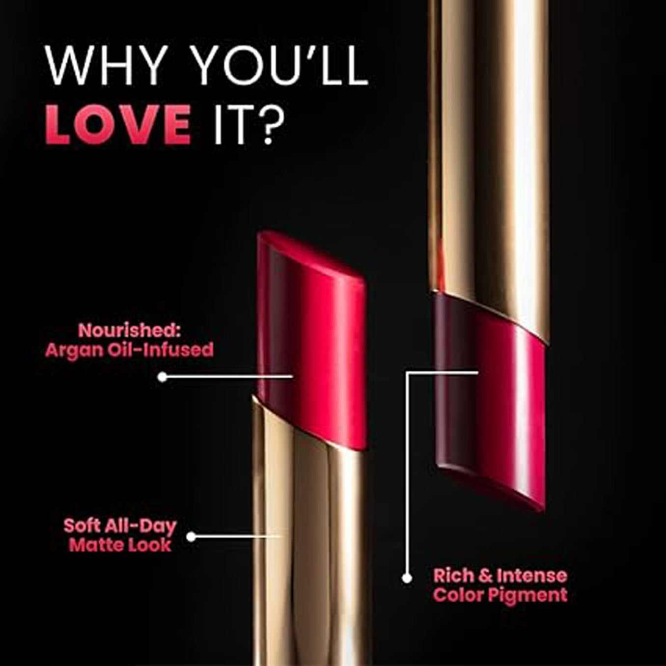 Lakme Absolute Matte Ultimate Lip Color 3.4G