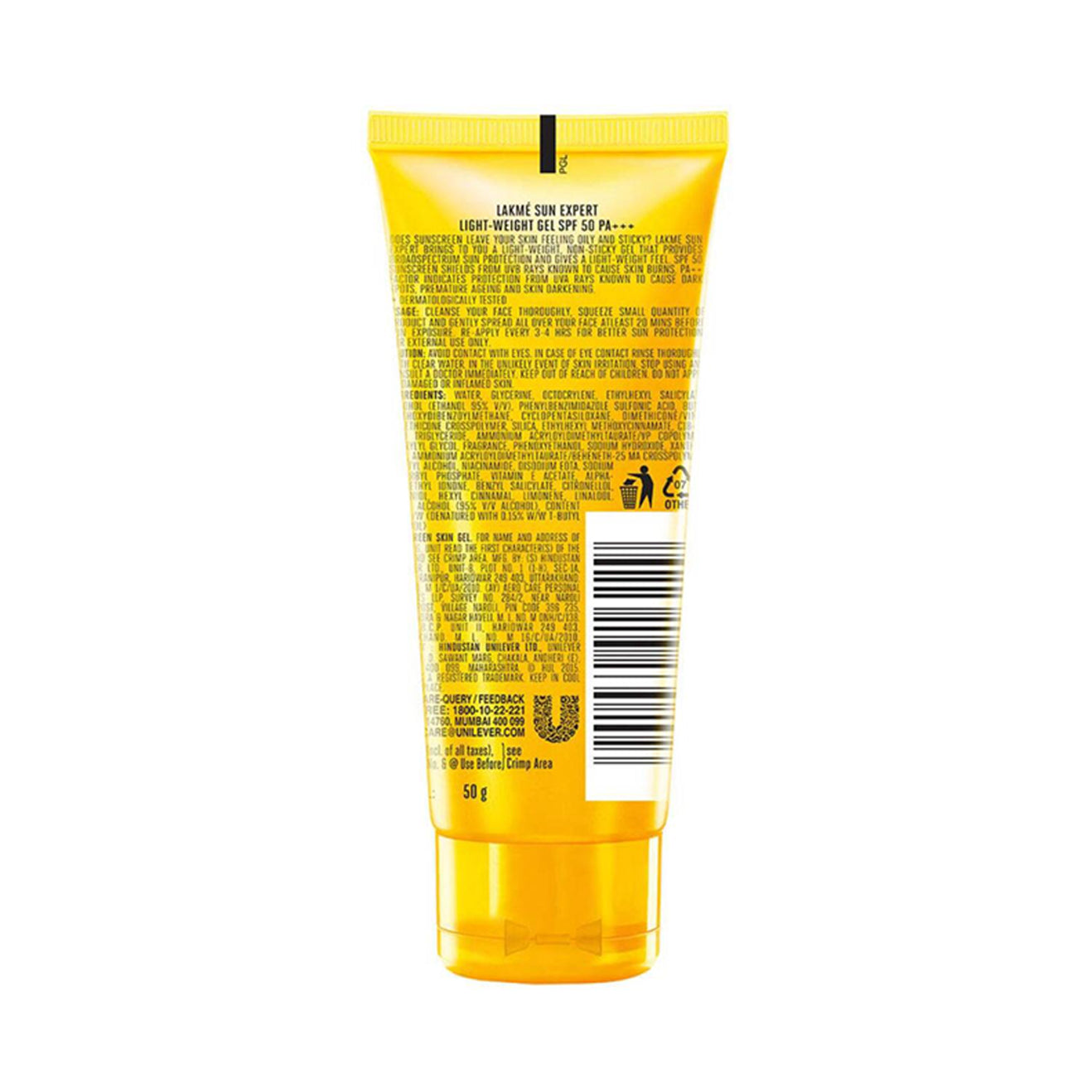 Lakme Sun Expert Ultra Matte Gel Sunscreen Spf50 Pa+++