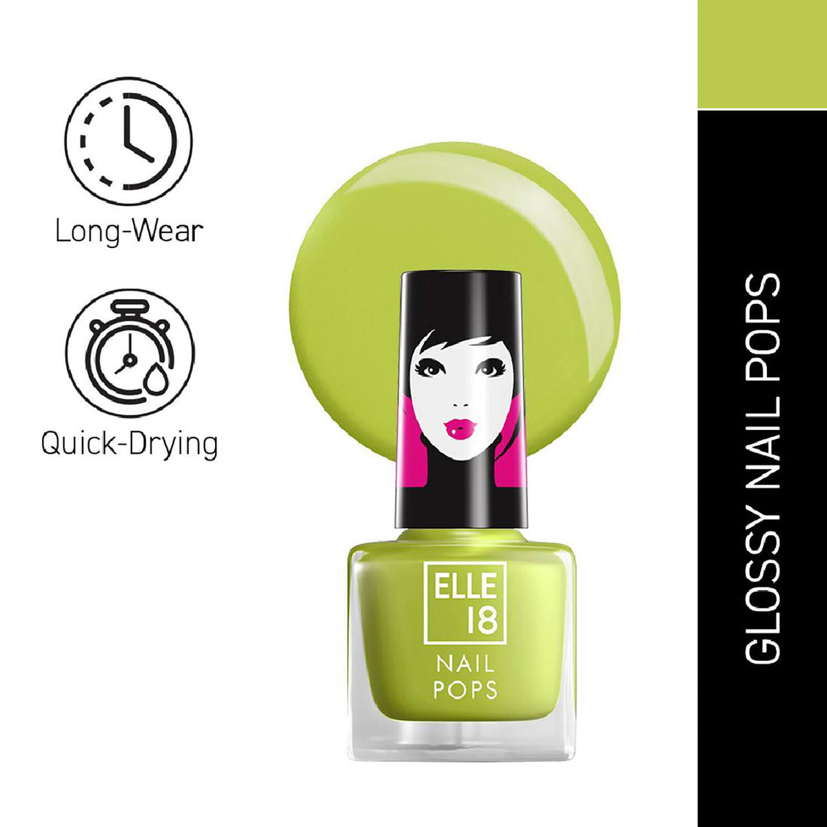 Lakme Elle 18 Nail Pops Nail Polish 5Ml
