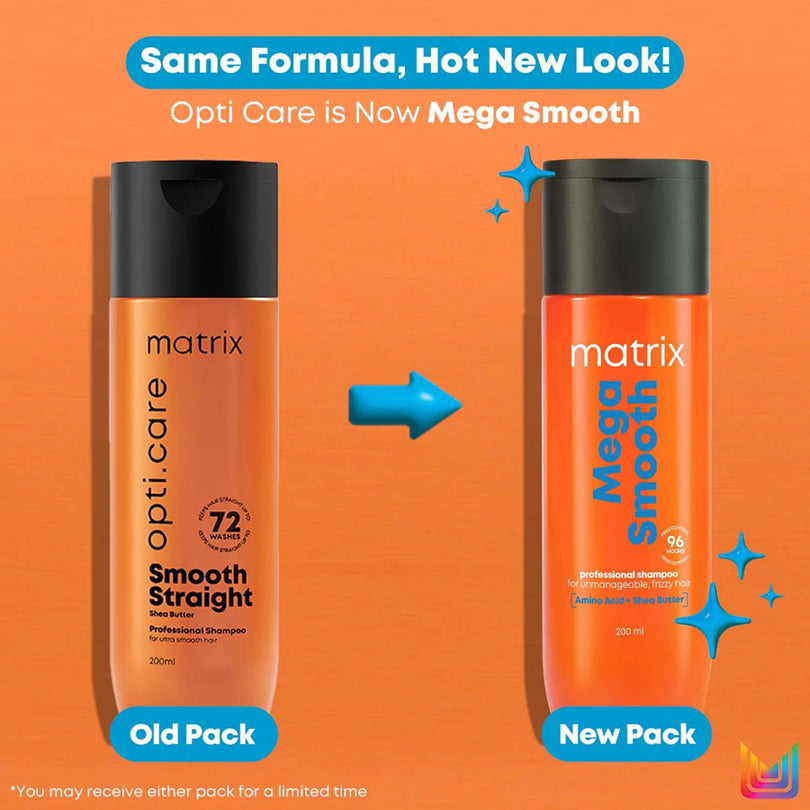 Matrix Opti.Care Smooth Straight Shea Butter Shampoo