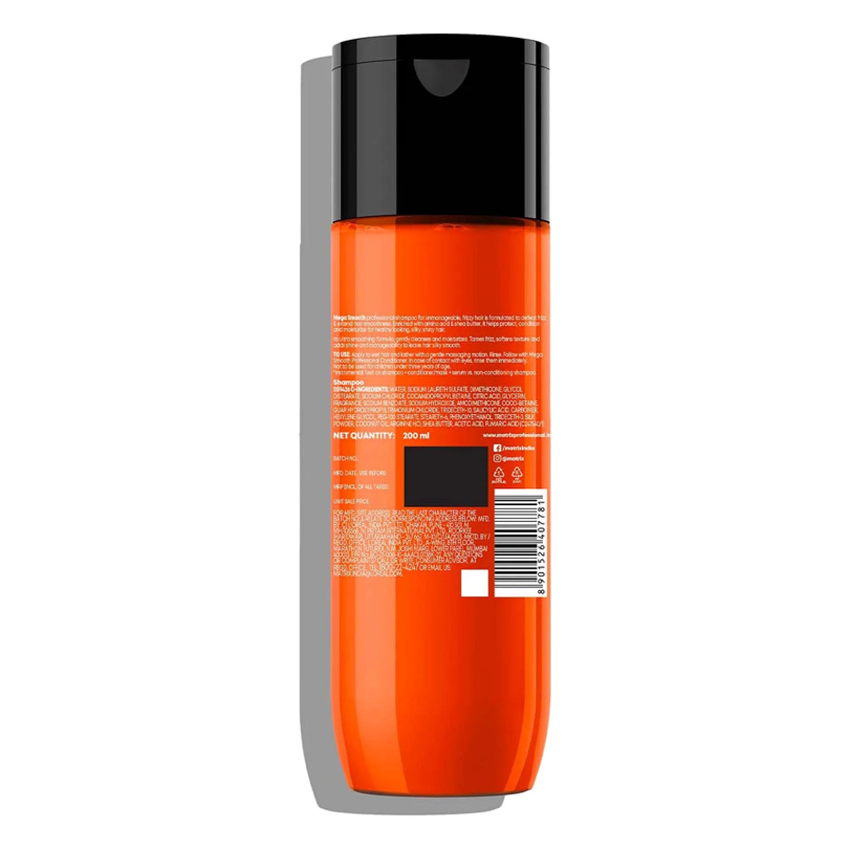Matrix Opti.Care Smooth Straight Shea Butter Shampoo