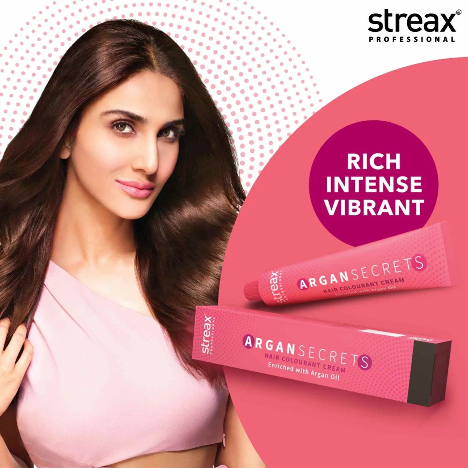 Streax Proffessional Argan Secrets Hair Colourant Cream 60G
