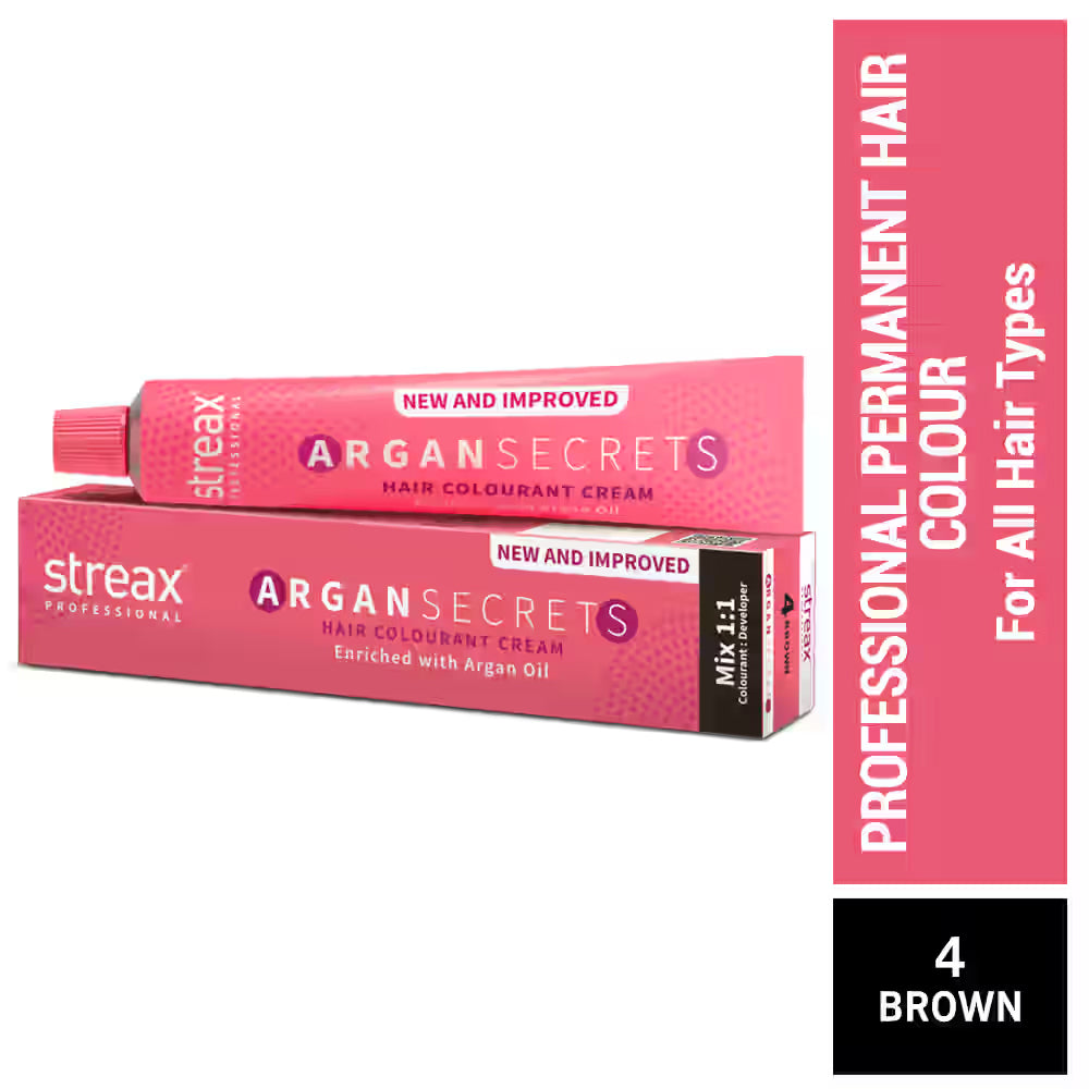 Streax Proffessional Argan Secrets Hair Colourant Cream 60G
