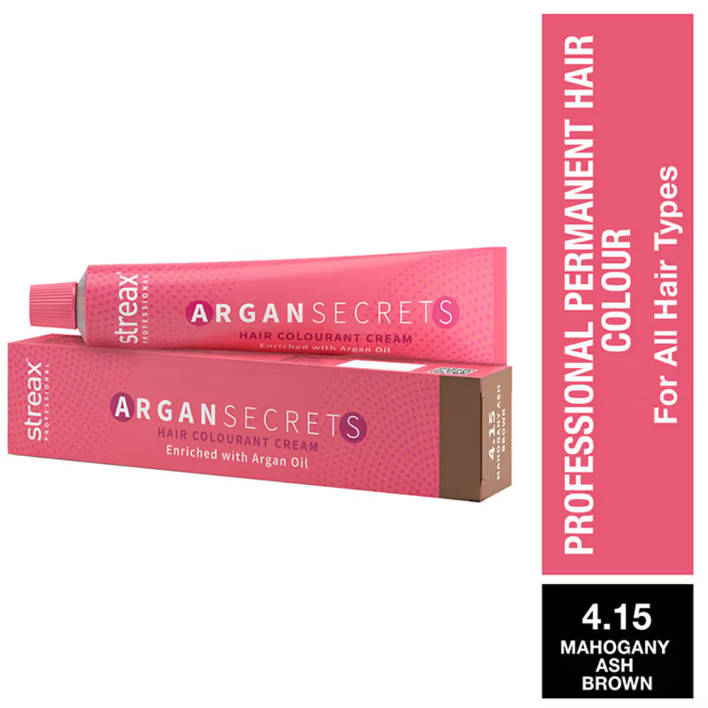 Streax Proffessional Argan Secrets Hair Colourant Cream 60G