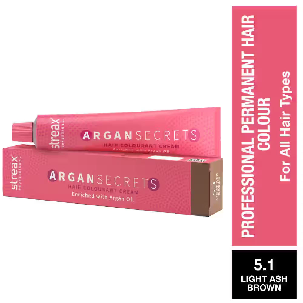 Streax Proffessional Argan Secrets Hair Colourant Cream 60G