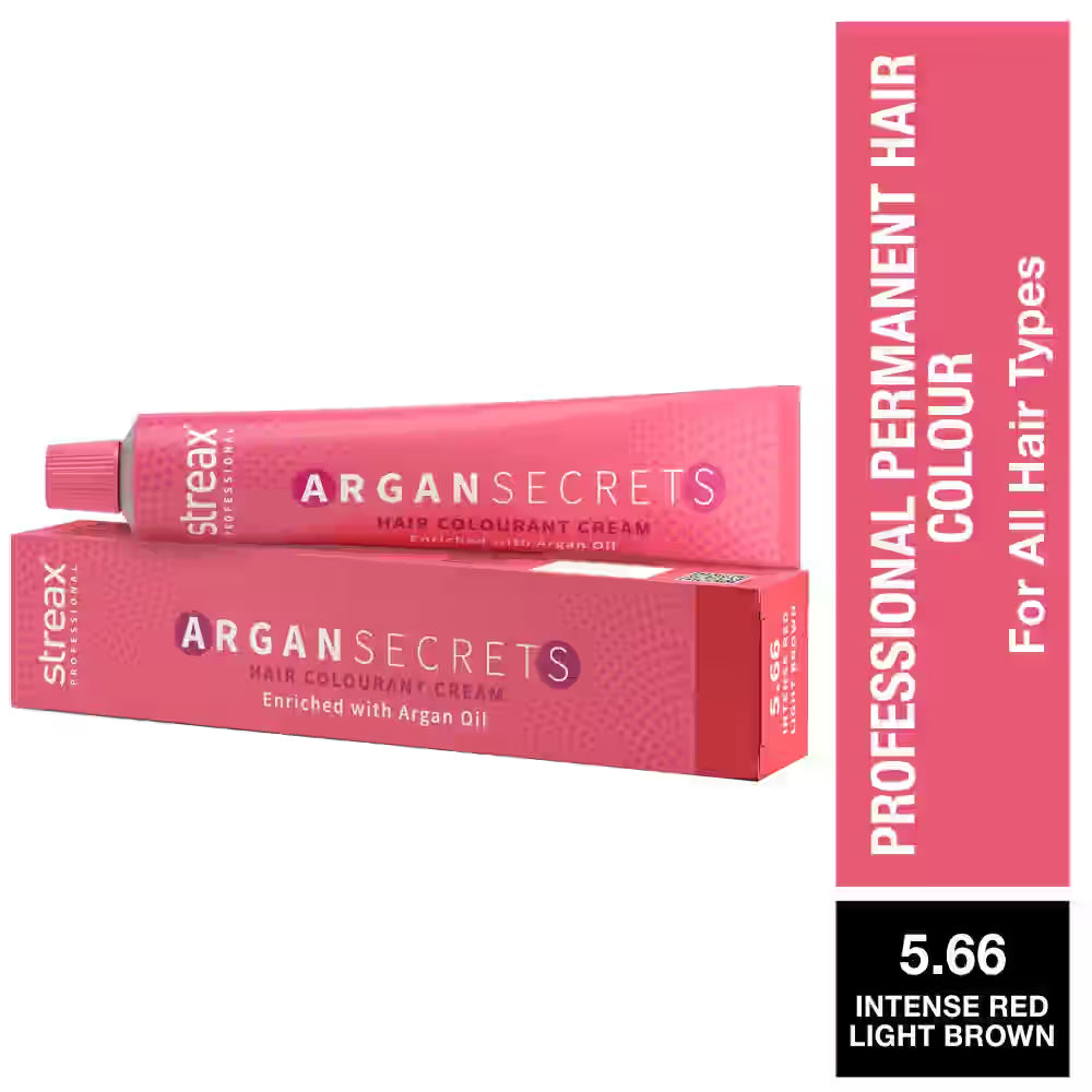 Streax Proffessional Argan Secrets Hair Colourant Cream 60G
