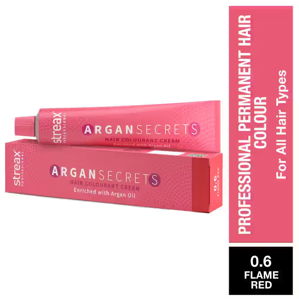 Streax Proffessional Argan Secrets Hair Colourant Cream 60G