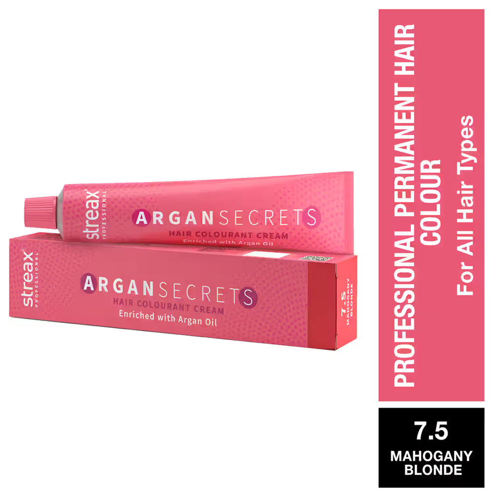 Streax Proffessional Argan Secrets Hair Colourant Cream 60G