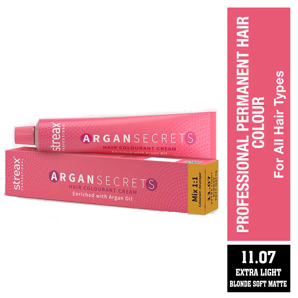 Streax Proffessional Argan Secrets Hair Colourant Cream 60G