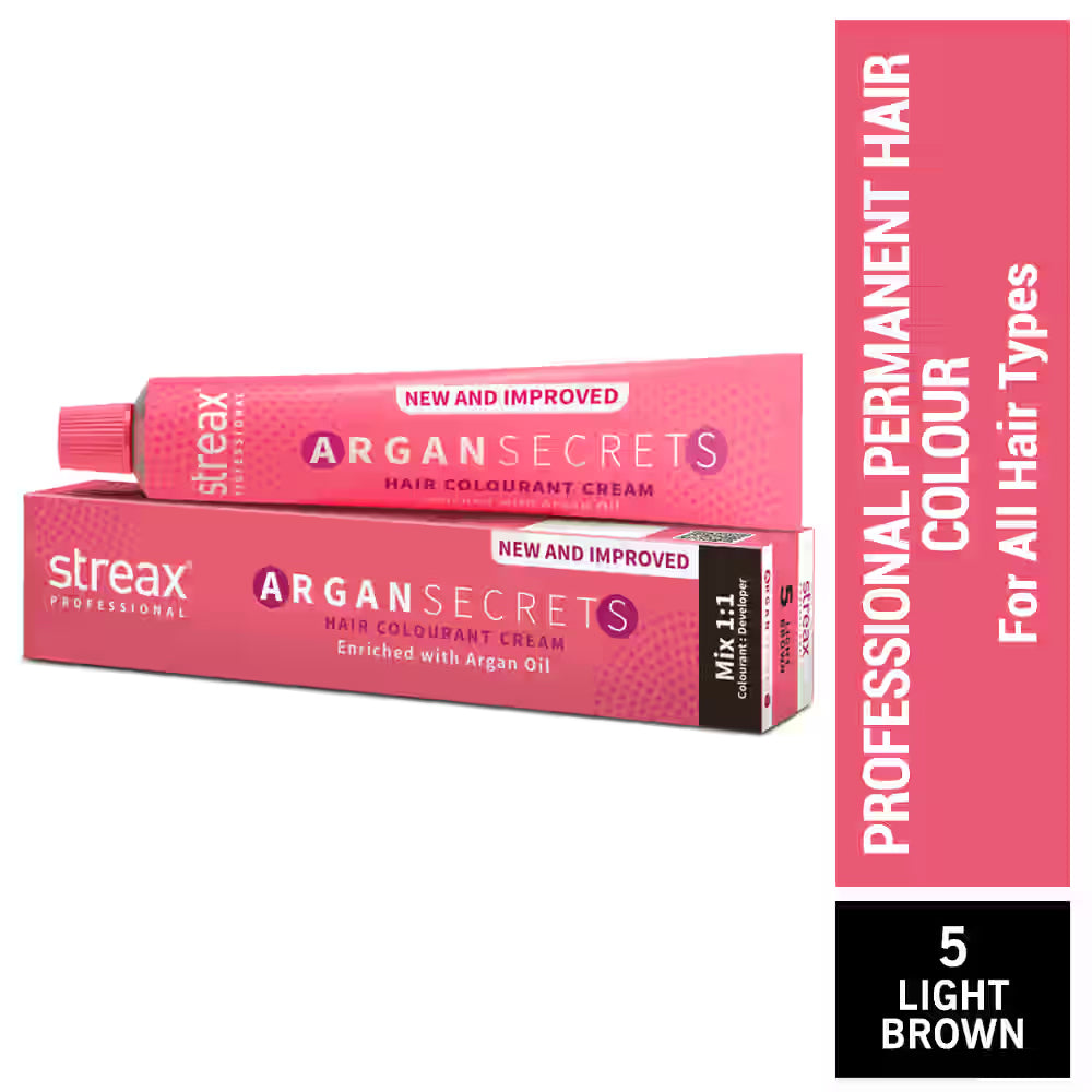 Streax Proffessional Argan Secrets Hair Colourant Cream 60G