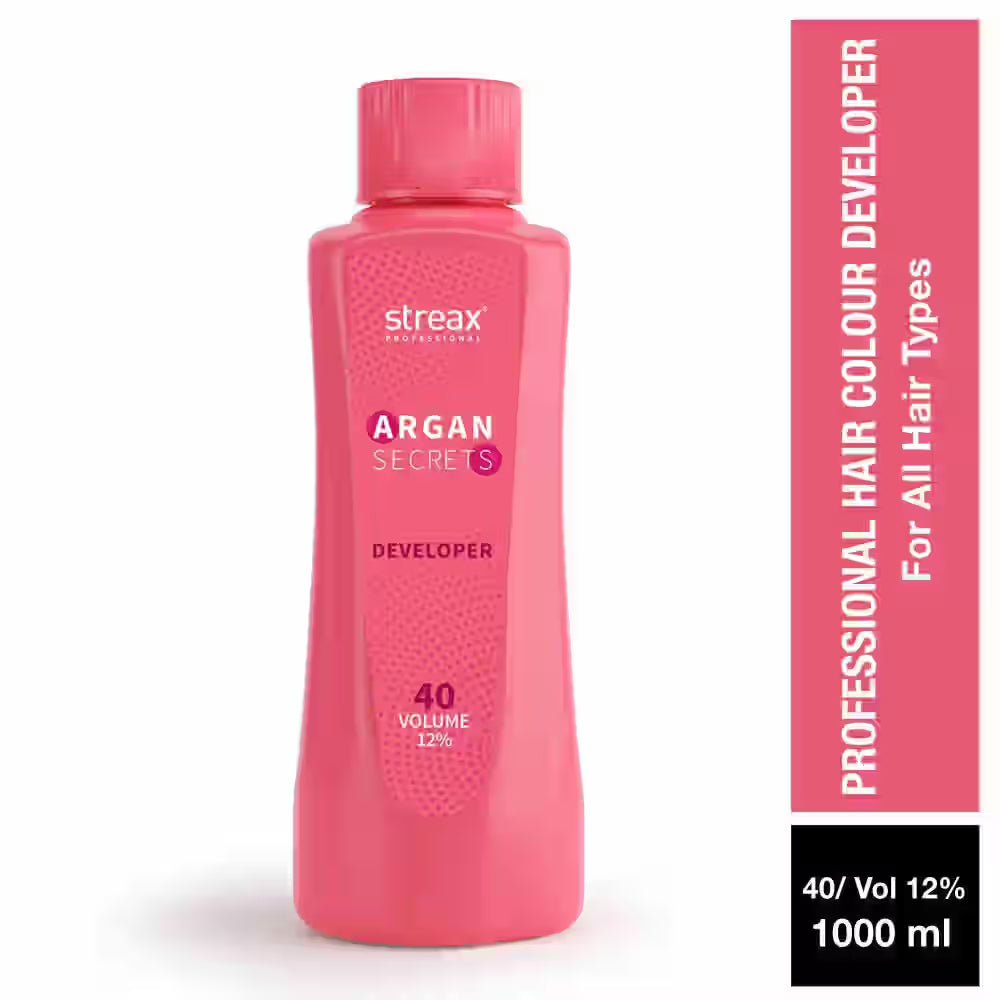 Streax Professionl Argan Secrets 40 Volume 12Per Developer