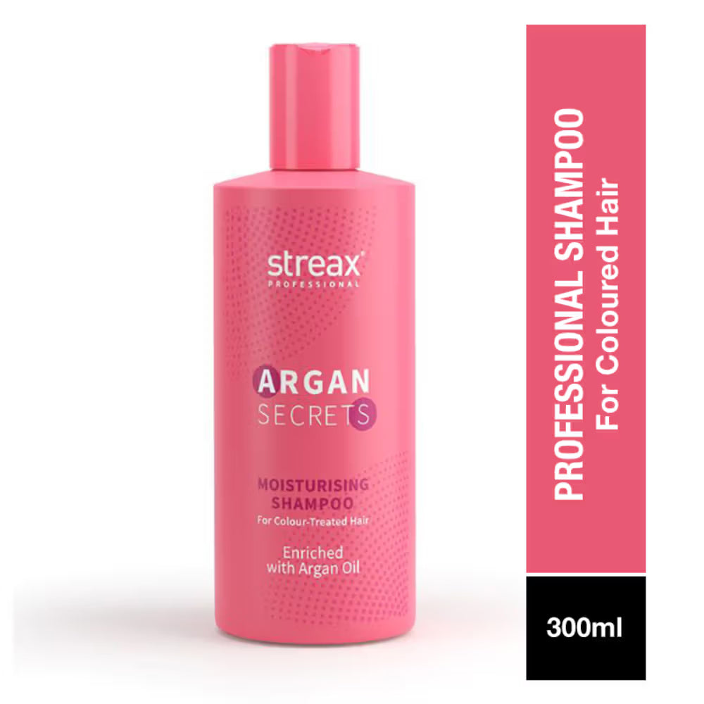 Streax Professional Argan Secrets Moisturing Shampoo