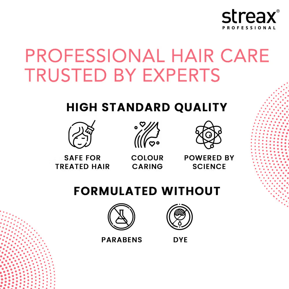 Streax Professional Argan Secrets Moisturing Shampoo