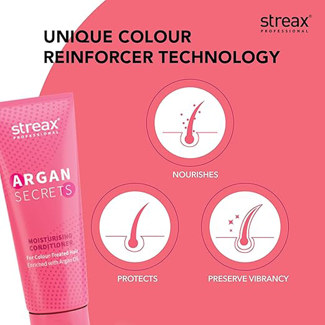 Streax Professional Argan Secrets Moisturing Conditioner