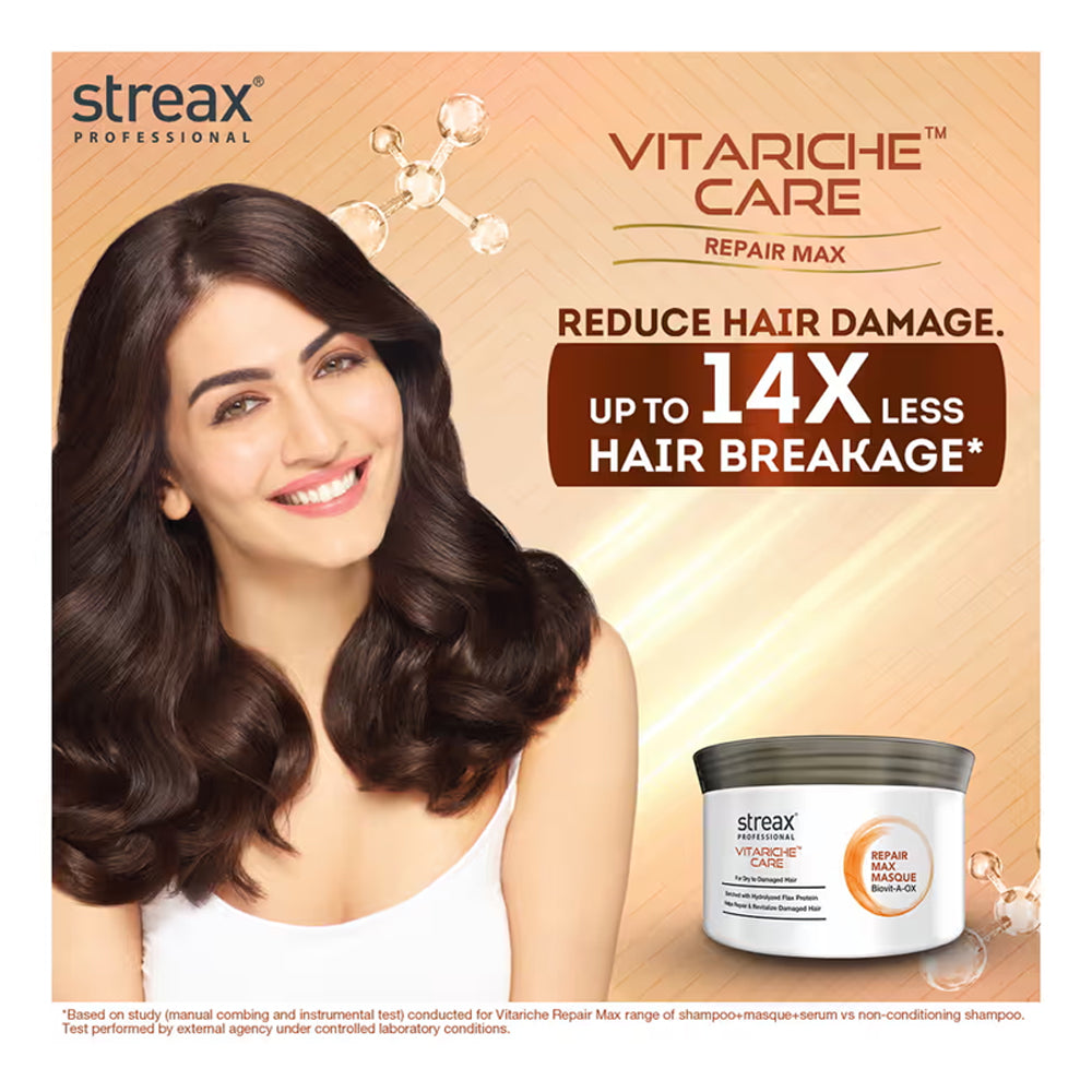 Streax Pro Vitariche Care Repair Max Masque