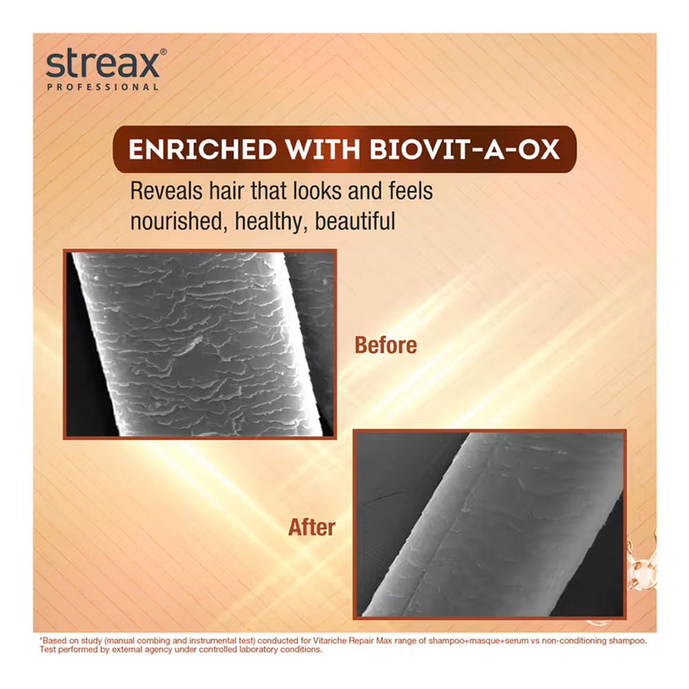 Streax Pro Vitariche Care Repair Max Masque