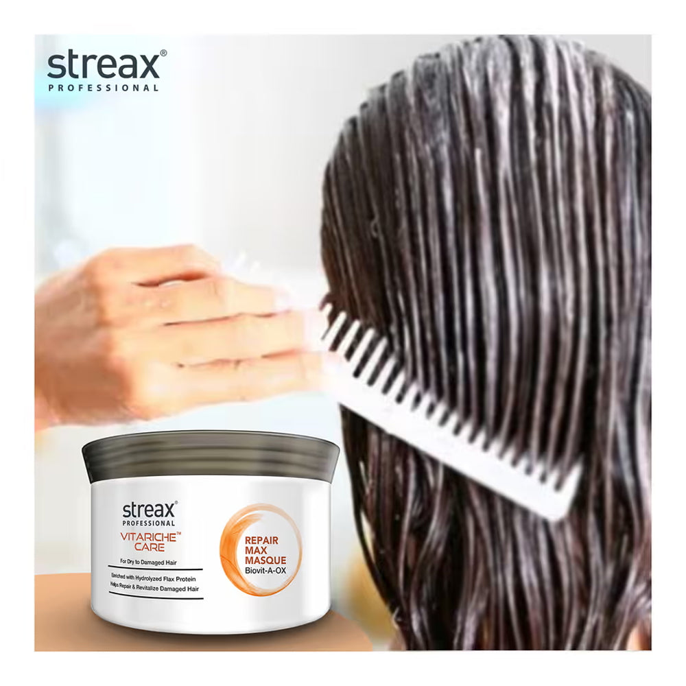 Streax Pro Vitariche Care Repair Max Masque